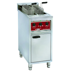 Elektrische friteuse 2x 10 bedden op kast DIAMOND Speed Fryers PLUS FSM-2V6E/N