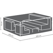 Housse de protection pour salons de jardin de grande taille 300x200x75cm  -  VEBA  - 61000037
