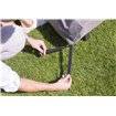 Housse de protection pour salons de jardin en forme de L 215/85&times;215/85x70cm  -  VEBA  - 61000044