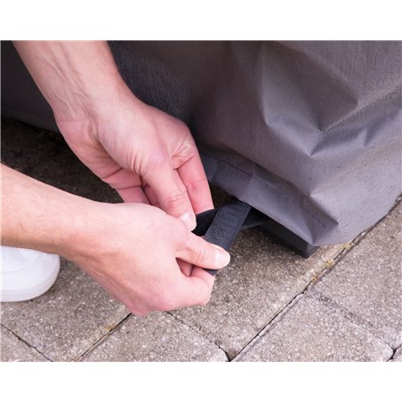 Housse de protection pour salons de jardin de petite taille 185x150x95cm  -  VEBA  - 61000041