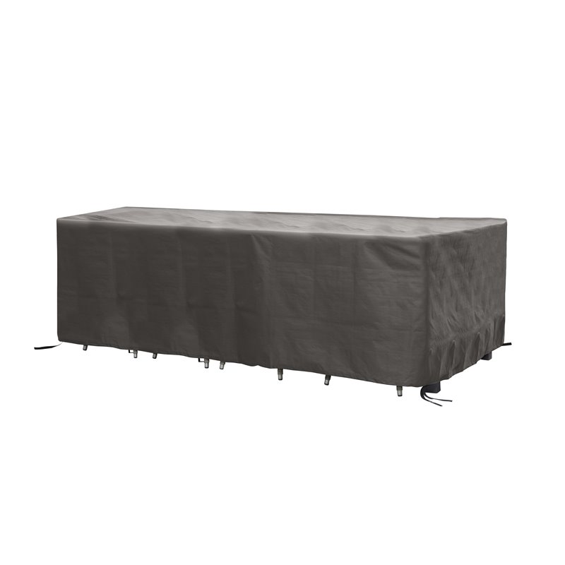 Housse de protection pour salons de jardin de grande taille 310x180x95cm  -  VEBA  - 61000034