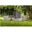 Housse de protection pour coussins lounge 75x75x90cm  -  VEBA  - 61000039