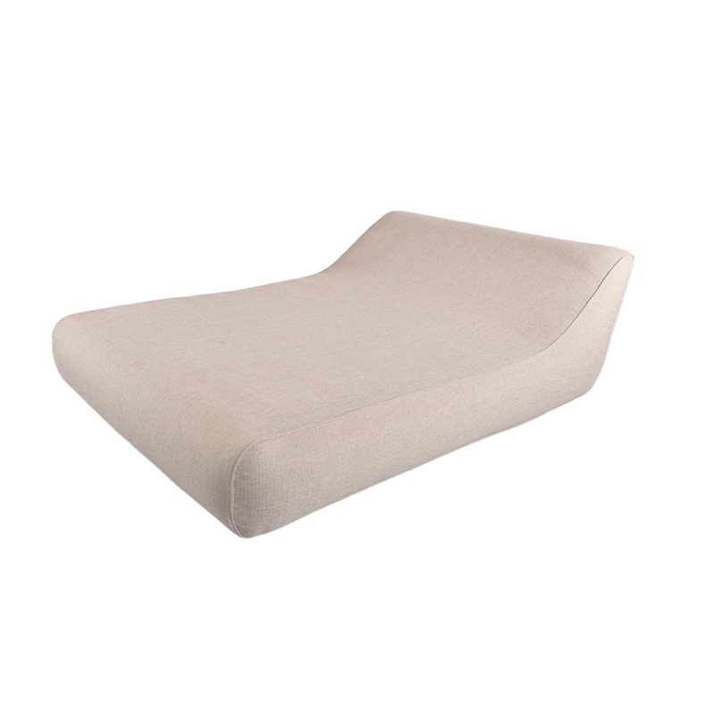 Vivero - Chaise longue gonflable double avec dossier haut  -  VEBA  - 501691