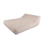 Vivero - Chaise longue gonflable double avec dossier haut  -  VEBA  - 501691
