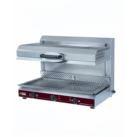 Keramische glassalamander met beweegbaar plafond Diamant SA/60VC-SW