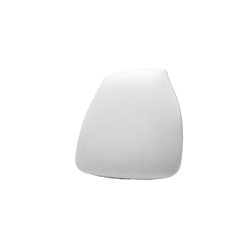 Galette de chaise en cuir synth&eacute;tique Blanc pour chaise Napoleon/Tiffany, 38,5x40x2,5cm (BxTxH), 50400CW - Lot de  -  VEBA  - 50