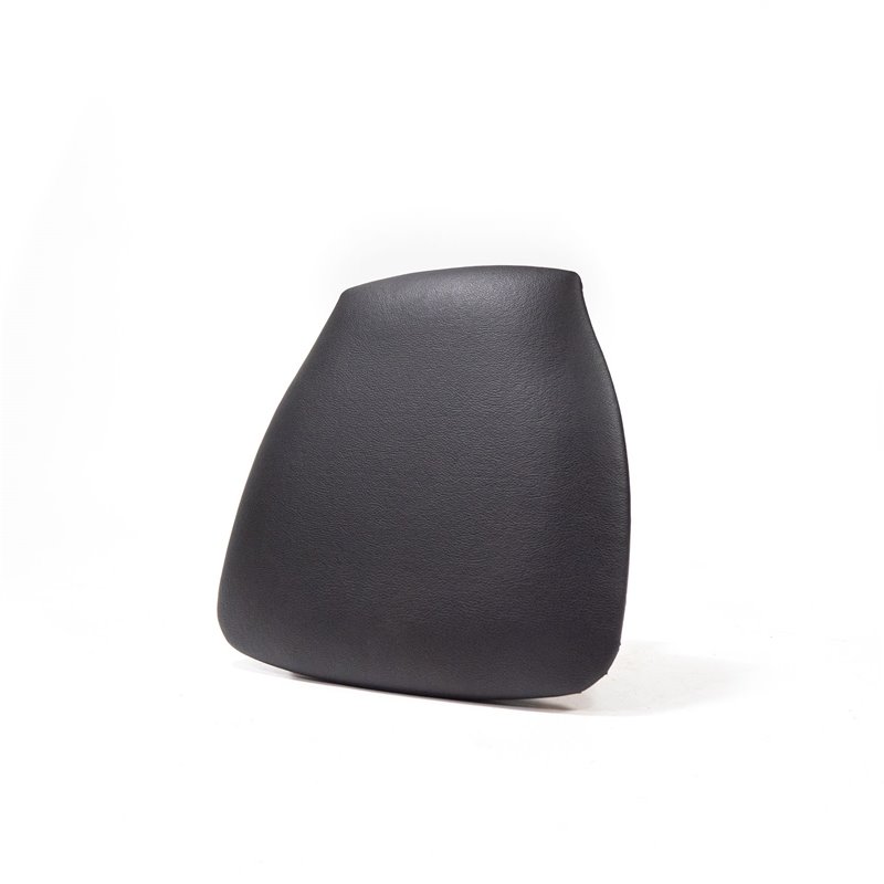 Galette de chaise en cuir synth&eacute;tique Noir pour chaise Napoleon/Tiffany, 38,5x40x2,5cm (BxTxH), 50400CB - Lot de  -  VEBA  - 504