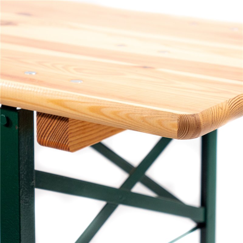 Table de brasseur 220x50x78cm (BxTxH) qualit&eacute; brasserie, 30050 - Lot de  -  VEBA  - 30050