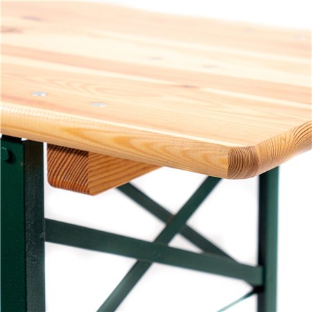 Table de brasseur 220x50x78cm (BxTxH) qualit&eacute; brasserie, 30050 - Lot de  -  VEBA  - 30050