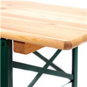 Table de brasseur 220x50x78cm (BxTxH) qualit&eacute; brasserie, 30050 - Lot de  -  VEBA  - 30050