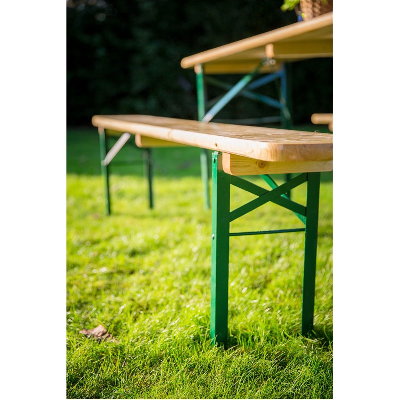 Banc de brasseur 220x25x48cm (BxTxH) qualit&eacute; brasserie, 30028 - Lot de  -  VEBA  - 30028