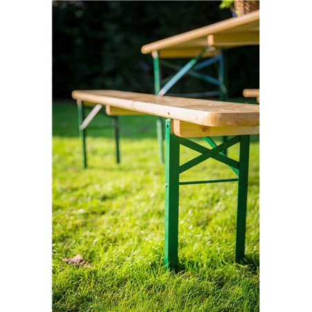 Banc de brasseur 220x25x48cm (BxTxH) qualit&eacute; brasserie, 30028 - Lot de  -  VEBA  - 30028