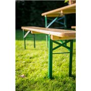 Banc de brasseur 220x25x48cm (BxTxH) qualit&eacute; brasserie, 30028 - Lot de  -  VEBA  - 30028
