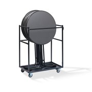 Petit chariot de transport pour tables hautes, 95x63x120cm (BxTxH), T90110 - Lot de  -  VEBA  - T90110