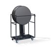 Petit chariot de transport pour tables hautes, 95x63x120cm (BxTxH), T90110 - Lot de  -  VEBA  - T90110