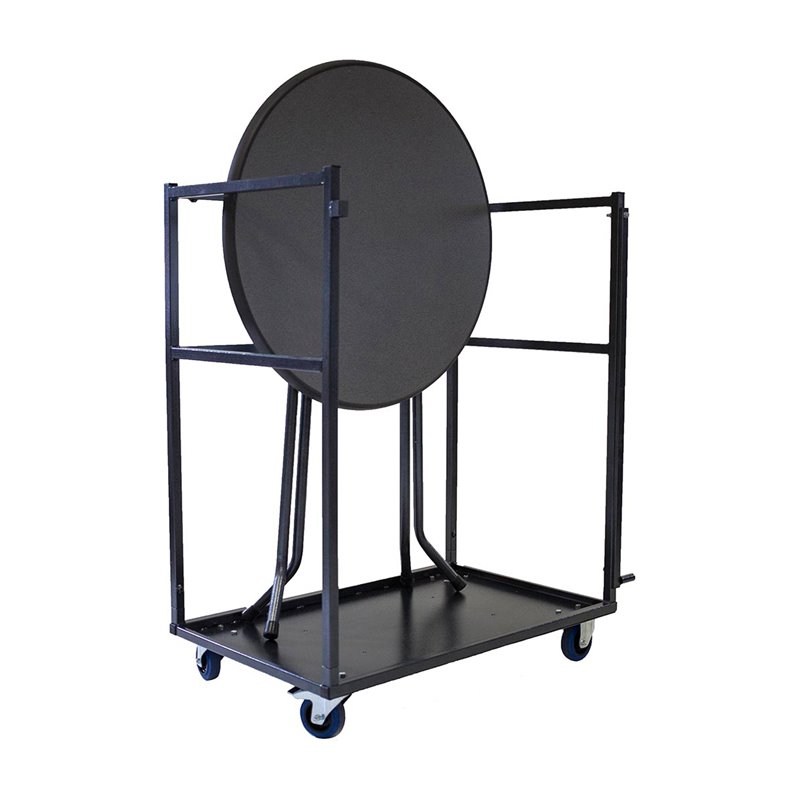Petit chariot de transport pour tables hautes, 95x63x120cm (BxTxH), T90110 - Lot de  -  VEBA  - T90110