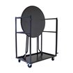 Petit chariot de transport pour tables hautes, 95x63x120cm (BxTxH), T90110 - Lot de  -  VEBA  - T90110