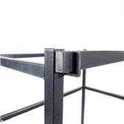 Petit chariot de transport pour tables hautes, 95x63x120cm (BxTxH), T90110 - Lot de  -  VEBA  - T90110