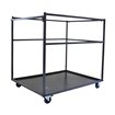 Grand chariot de transport pour tables hautes, 127x97x120cm (BxTxH), T90120 - Lot de  -  VEBA  - T90120