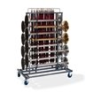Chariot de transport Elegance pour 16 potelets et cordes, 129x76x180cm (BxTxH) - Lot de  -  VEBA  - T91000
