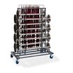 Chariot de transport Elegance pour 16 potelets et cordes, 129x76x180cm (BxTxH) - Lot de  -  VEBA  - T91000
