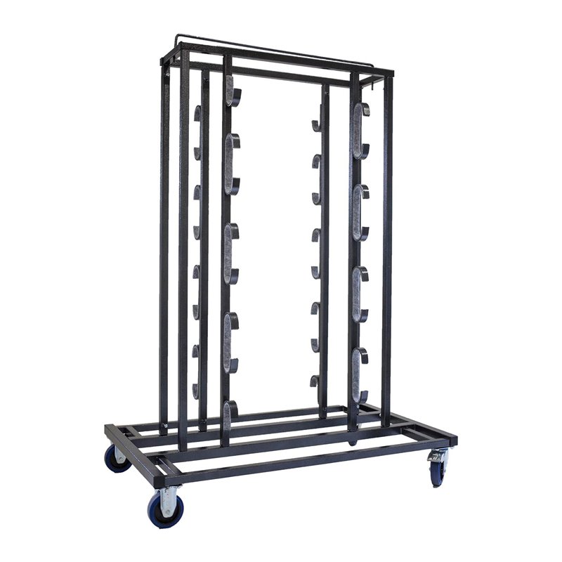 Chariot de transport Elegance pour 16 potelets et cordes, 129x76x180cm (BxTxH) - Lot de  -  VEBA  - T91000