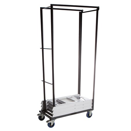 Chariot de transport pour 30 chaises pliantes de mariage, 93x47x195cm (BxTxH), T90400 - Lot de  -  VEBA  - T90400