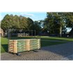 Chariot de transport pour classique 10 ensembles complets de brasseur, 230x59-89x170cm (BxTxH), T90800 - Lot de  -  VEBA  - T908