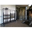 Grand chariot de transport pour 10 porte-manteaux complets, 186x60,5x201cm (BxTxH), T91800 - Lot de  -  VEBA  - T91800