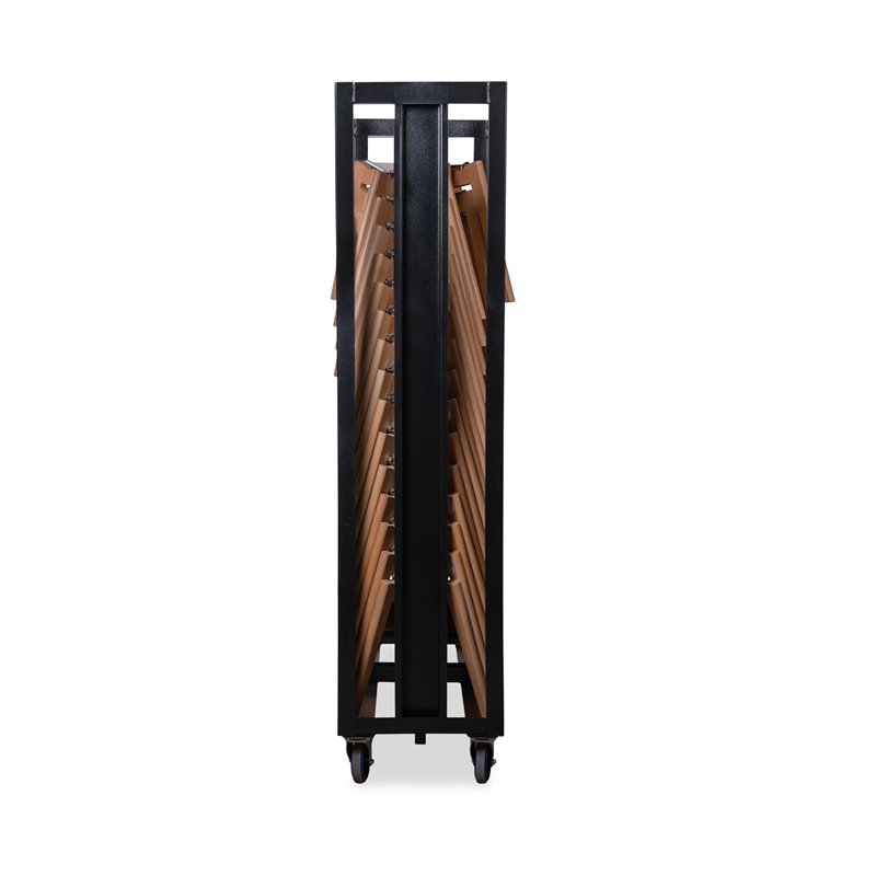 Chariot de transport pour 30 pi&egrave;tements Keeve, 47,5x109x195cm (BxTxH), T92000 - Lot de  -  VEBA  - T92000