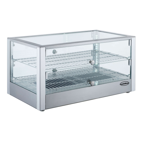 Verwarmde vitrine 35 - 50 - 80 Liter