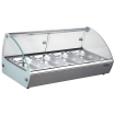 Verwarmde vitrine 4 - 6 GN 1/3 containers
