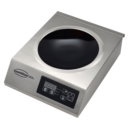 Wok inductiekookplaat
