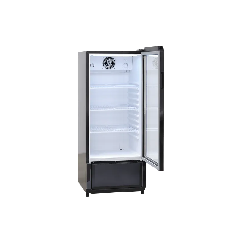 Koelkast glazen deur 200 liter - Scandomestic - DC200BD