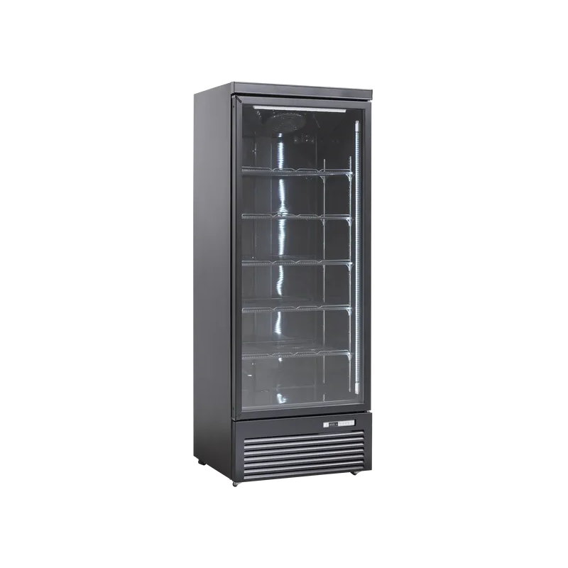Koelvitrine met glazen deur 614 liter - Scandomestic - DC614BB