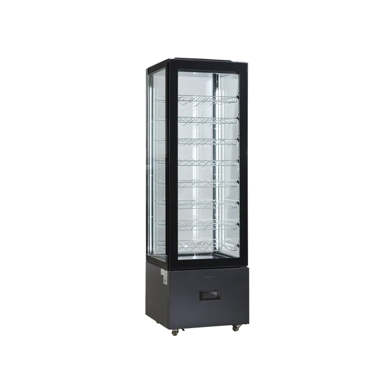 Koelvitrine glas deur 402 liter - Scandomestic - DC402BB