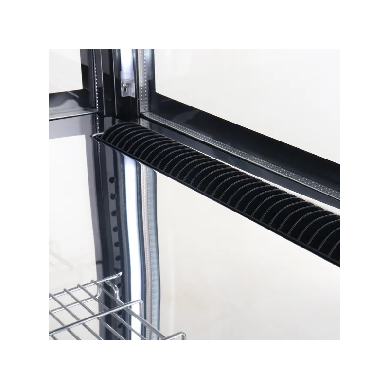 Koelvitrine glas deur 402 liter - Scandomestic - DC402BB