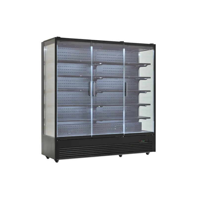 Gekoelde wandvitrine 3 deuren 1939 liter - Scandomestic - MDC1973BB
