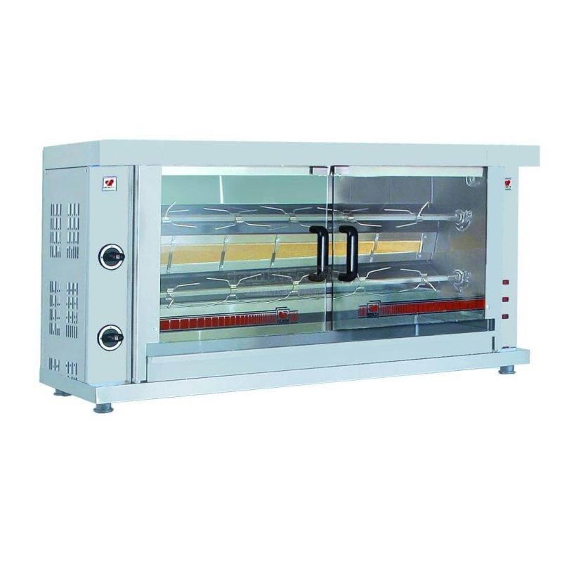 Rotisserie op gas