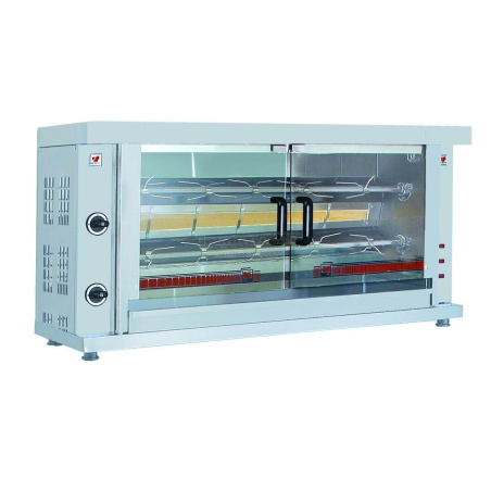 Rotisserie op gas