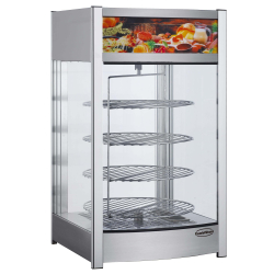 Draaibare verwarmde vitrine