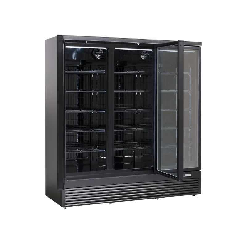 Gekoelde vitrine 1563 liter - Scandomestic - DF1563BD