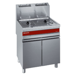 Friteuse gaz 2 cuves 15...