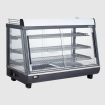 Professionele verwarmde vitrine 136L