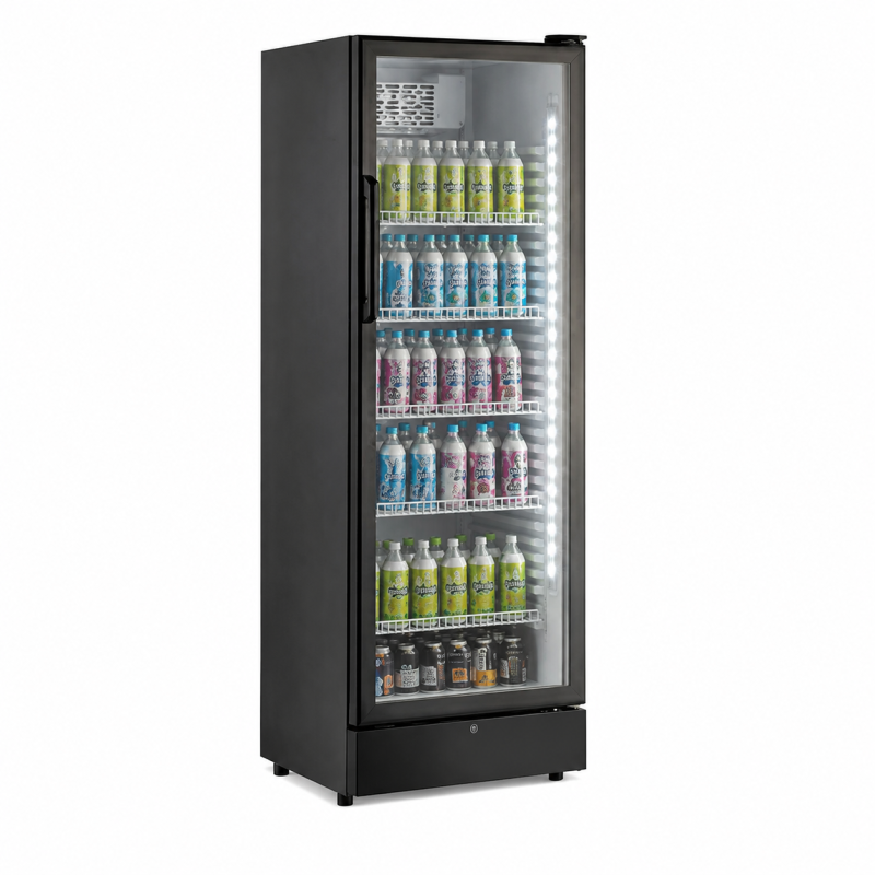 Drankenkoelkast met glazen deur 380 liter - SC-380C