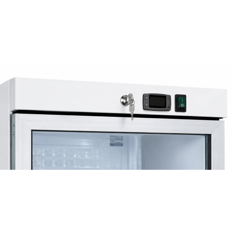Verticale Koelkast Met Glazen Deur 110 Liter - DR200G