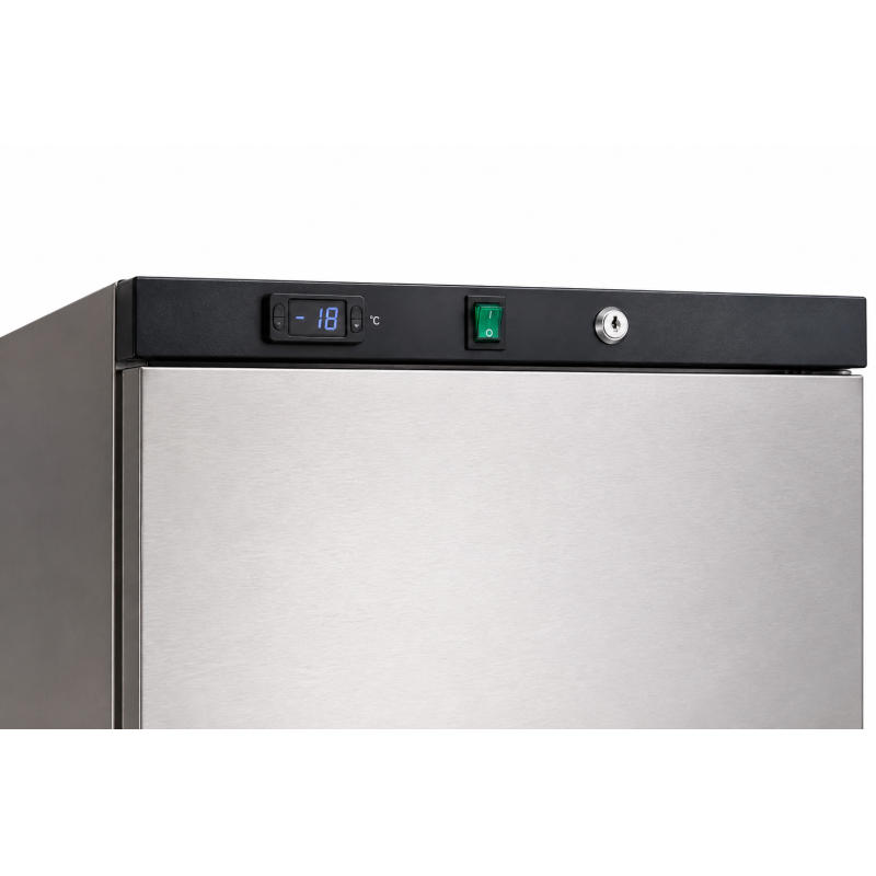 Positieve geventileerde koelkast 600 L RVS