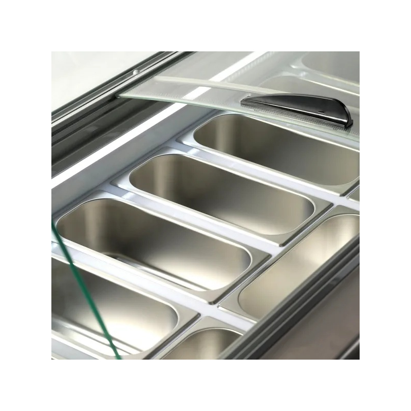 Vitrine &agrave; glace de 235 litres - Scandomestic - SIC4WB