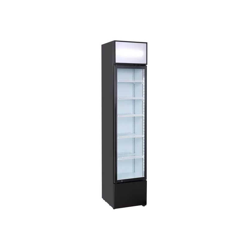 Gekoelde vitrine 160 liter - Scandomestic - DCC217BWD