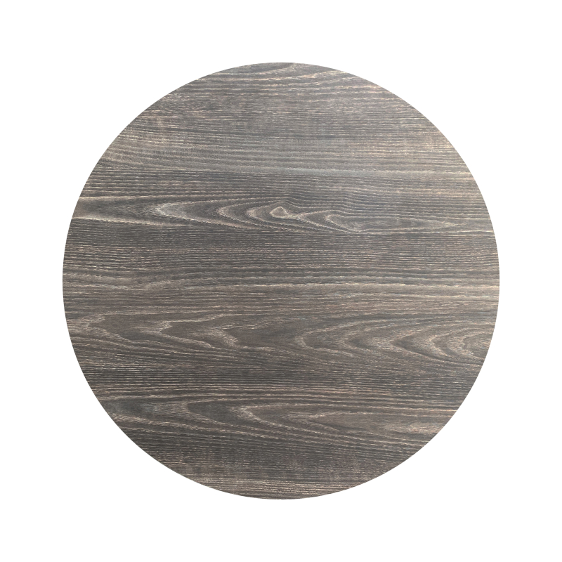 HPL Tafelblad Riverwashed Wood &Oslash;120 cm - Set van - VEBA - 14120